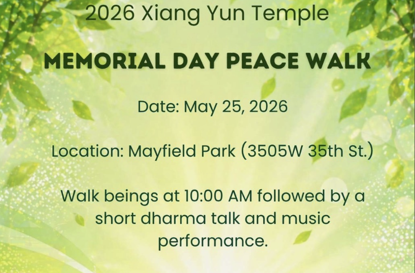 2026 MEMORIAL DAY PEACE WALK