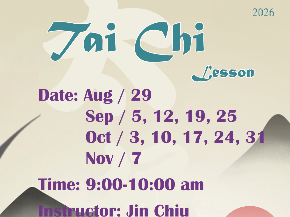 2026 Tai Chi Lesson